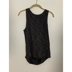 Lululemon Dark Grey‎ scoop back tank